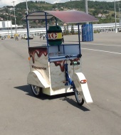Велорикша  Муравей Z1 - Морозильник. Модель выпускается с 2013г. Цена базовой комплектации 67900 рублей