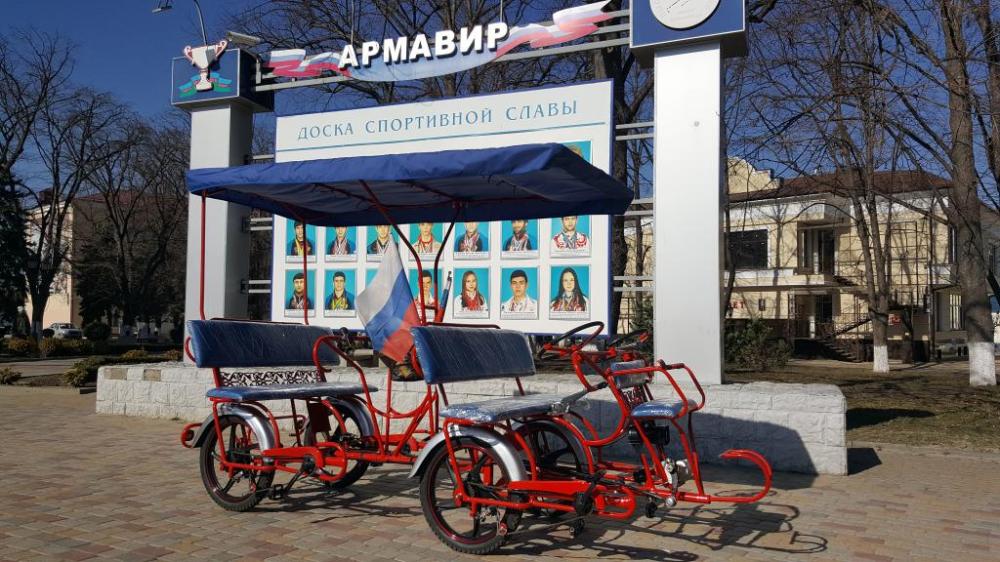 Веломобиль 4-х колесный